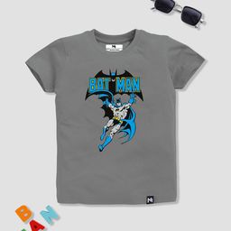 YK X Minute Mirth Boys Batman Printed Cotton T-shirt-picture-31
