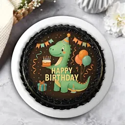 Chocolate Carnival Kids Cake Eggless 1 Kg-image-98