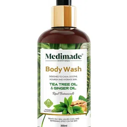 Medimade Tea Tree Oil and Ginger Oil Body Wash - 300 ml-22
