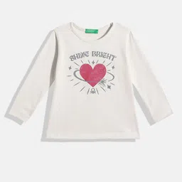 United Colors of Benetton Girls Typography Printed T-shirt-picture-12