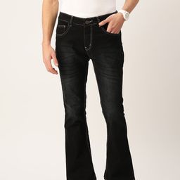 PARIS HAMILTON Men Bootcut Light Fade Stretchable Jeans-image-88