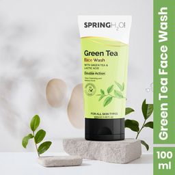 Spring H2O Green Tea Face Wash With Lactic Acid - 100 ml-55