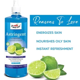 Beeone Astringent Toner With Lemon Extract - 1000 ml image 4