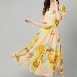 RARE Women Printed A-Line Dress-image-102