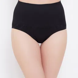 C9 AIRWEAR Women Black Seamless High Control Low Waist Shapewear-image-62
