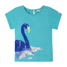 Cherry Crumble Girls Sea Green Sequinned Top-image-11