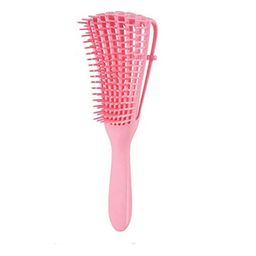 Beaute Secrets Pink Detangling Hair Comb Brush-15