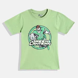 Eteenz Kids Boys Green Lantern Printed T-Shirt-image-107