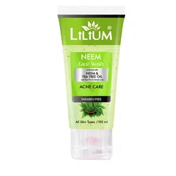 Lilium Neem Face Wash With Tea Tree Oil & Salicylic Acid - 100 ml-30