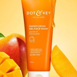 DOT & KEY Mango Detan Gel Face Wash With Glycolic & Lactic - 100ml-2