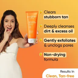 DOT & KEY Mango Detan Gel Face Wash With Glycolic & Lactic - 100ml image 2