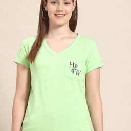 Hang and wear Brand Logo Printed Pure Cotton T-shirt-image-30