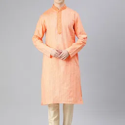 Manthan Men Thread Work Kurta-image-87