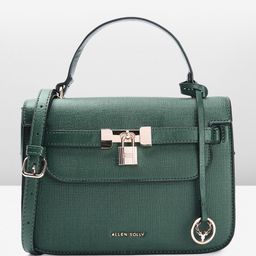 Allen Solly Textured Satchel-12