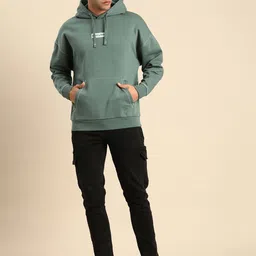 Celio Men Printed Hooded Sweatshirt-picture-20