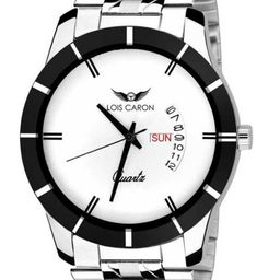 LOIS CARON Men White Analogue Watch MLC-8074-image-14