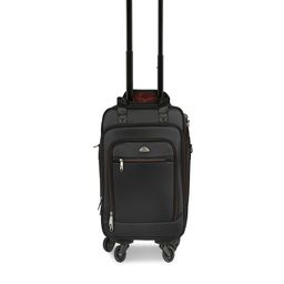 Kara Unisex Black Nylon Overnighter-image-43