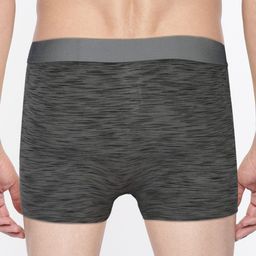 Pepe Jeans Men Charcoal Grey Printed Modern Trunk-picture-37