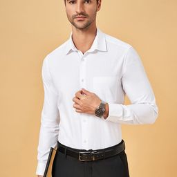 BYFORD by Pantaloons Slim Fit Cotton Formal Shirt-picture-36