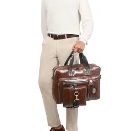 Hidesign Men Messenger Bag-image-35