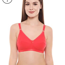 Bodycare Women Pack of 3 Red Everyday Bra CD1517R-41