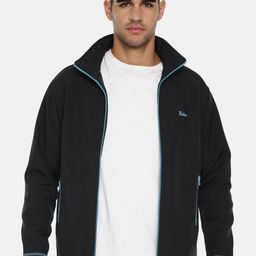 Plutus Men Navy Blue Solid Puffer Jacket-23