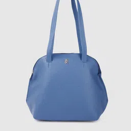 Baggit Blue Textured Shoulder Bag-48