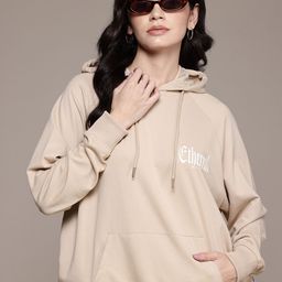 Roadster The Life Co. Graphic Printed Hooded Longline Sweatshirt-picture-12