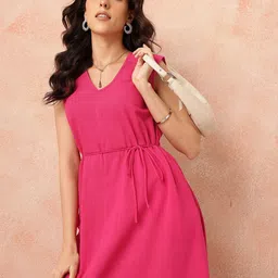 all about you A-Line Midi Dress-image-4