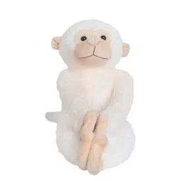 Ultra Kids Cream-Coloured & Beige Hanging Long Monkey Stuffed Soft Toy-51
