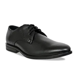 Allen Cooper Men Black Leather Formal Derbys-image-78