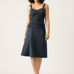 bebe All Day Ruched A-Line Dress-image-17