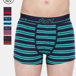 Force NXT Men Pack Of 5 Assorted Trunks MNFL-66-PO5-image-16