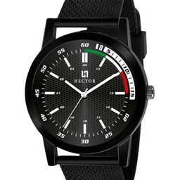 HECTOR Men Black Analogue Watch HC08-58