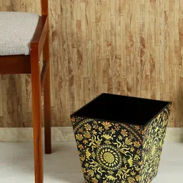 Reinvention Factory Black & Yellow Printed Bin-16