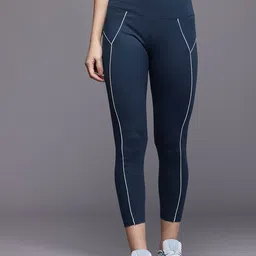 HRX by Hrithik Roshan Women Rapid Dry High Rise Slim Fit Training Tights-picture-4