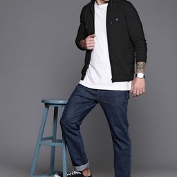Allen Solly Front Open Hooded Sweatshirt-picture-24