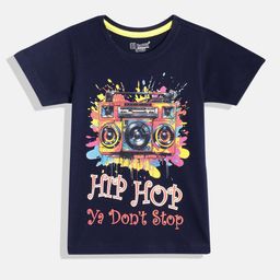 Eteenz Boys Printed Premium Cotton T-shirt-image-74