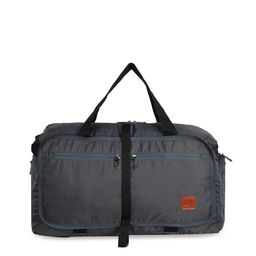 Fly Fashion Unisex Blue & Black Textured Duffel Bag-image-49