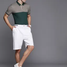 Louis Philippe Colourblocked Polo Collar Golf T-shirt-picture-24