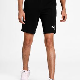 Puma Men Black Solid Regular Fit Cotton Sports Sustainable Shorts-image-83