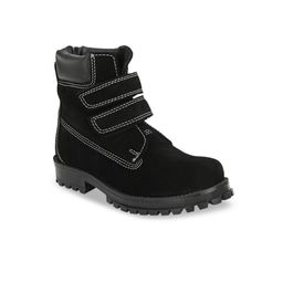 CARLO ROMANO by Wasan Kids Burnish Leather Mid-Top Boots-image-61