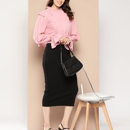 HERE&NOW Ruffled Bell Sleeve Top-image-9