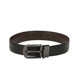 Pacific Gold Men Black & Brown Reversible Solid Belt-image-67