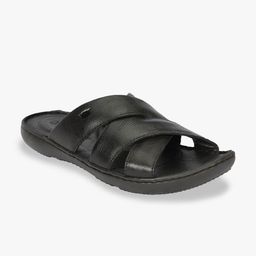 Florsheim Men Black Solid Comfort Sandals-picture-3
