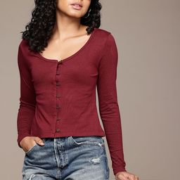 The Roadster Life Co. Scoop Neck Long Sleeves A-Line Top-image-17