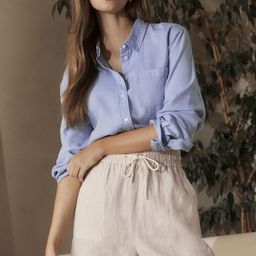 NEXT Women Pure Linen Shorts-image-12