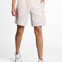 Puma Men White Solid Slim Fit Cotton Sports Shorts-image-65