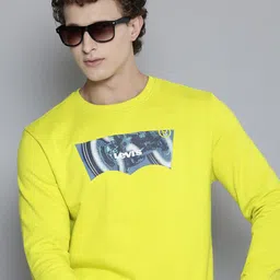 Levis Pure Cotton Brand Logo Printed Sweatshirt-picture-40