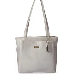 Fostelo Grey Solid Shoulder Bag-image-2